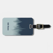 Midnight Blue - Personalizable! Gepäckanhänger (Vorderseite horizontal)