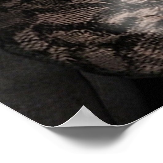 Midnight Blue Redux Poster (Ecke)