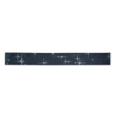 Midnight Blue Star Twinkle 3 Zoll Ribbon Satinband (Vorderseite)