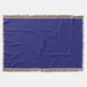 Midnight Blue Throw Blanket Decke (Vorderseite)