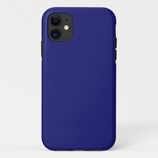 Midnight Blue Tough iPhone 11 Fall Case-Mate iPhone Hülle (Rückseite)