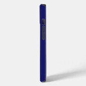 Midnight Blue Tough iPhone 14 Case (Rückseite / Links)