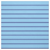Midnight Blue und Light Sky Blue Stripes Stoff (Muster)