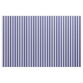 Midnight Blue und Minze Cream Lines Stoff (Yard (91,4 cm))