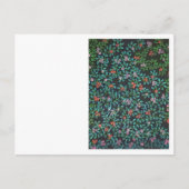 Midnight Botanical Garden Feiertagspostkarte (Vorderseite)