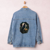 Midnight Botanical Raven Jeansjacke (Hangar)