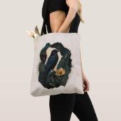 Midnight Botanical Raven Tasche (Von Nahem)