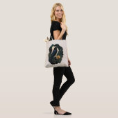 Midnight Botanical Raven Tasche (Am Model)