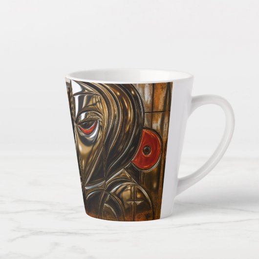 Midnight Bronze Muse Metal Milchtasse (Rechts)