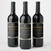 Midnight Celebration Reserve Weinlabel Weinetikett (Flaschen)