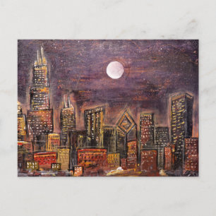 Midnight Chicago © Postkarte