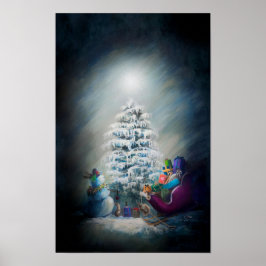 Midnight Christmas 11 x 17 Poster