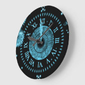 Midnight Clock Große Wanduhr (Winkel)