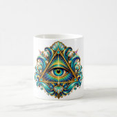 Midnight Compass Eye Kaffeetasse (Mittel)