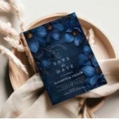 Midnight Copper Garden Wedding Save The Date