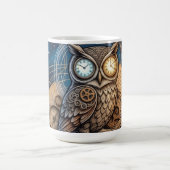 Midnight Creative Night Owl Abstract Kaffeetasse (Mittel)
