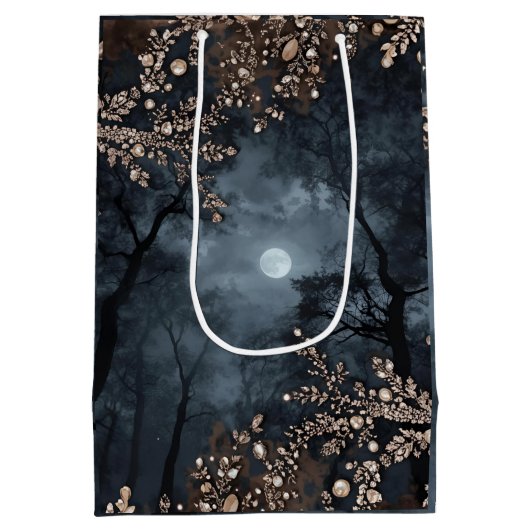 Midnight Crystal Mittlere Geschenktüte (Rückseite)