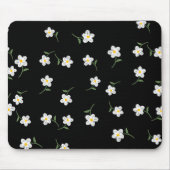 Midnight Daisy Floral-Mauspad  Mousepad (Vorne)