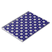 Midnight Daisy Spiral Notebook Notizblock (Linke Seite)