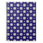 Midnight Daisy Spiral Notebook Notizblock (Vorderseite)