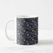 Midnight | Dancing Daisies Watercolor Kaffeetasse (Links)