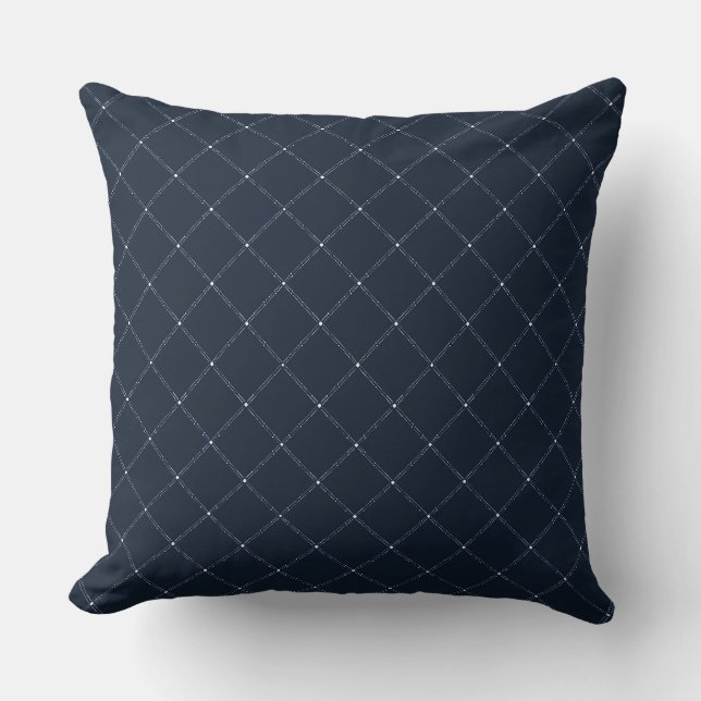 Midnight Diamonds Accent Kissen (Vorderseite)
