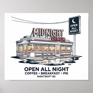 Midnight Diner Open All Night NIGHTSHIFT 90 Poster