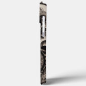 Midnight Dragon: Sleek Black Dragon Tee Case-Mate iPhone Hülle (Rückseite / Links)