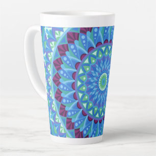 Midnight Dreams Boho Mandala Kaffeetasse Milchtasse