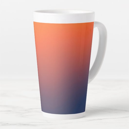 Midnight Ember Gradient Milchtasse (Rechte Ecke)