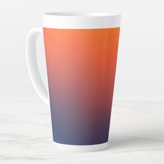 Midnight Ember Gradient Milchtasse (Linke Ecke)