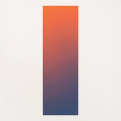Midnight Ember Gradient Yogamatte (Vorderseite)