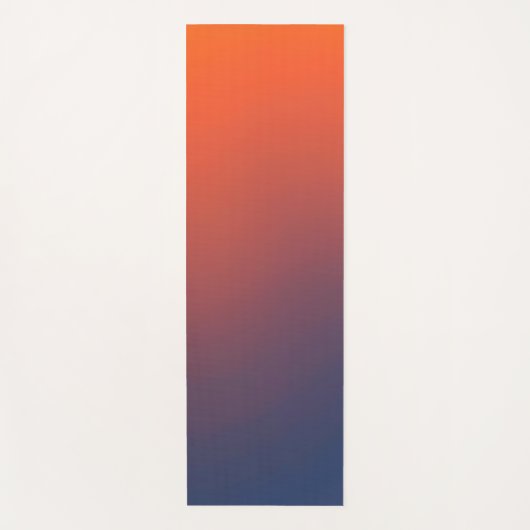 Midnight Ember Gradient Yogamatte (Vorderseite)
