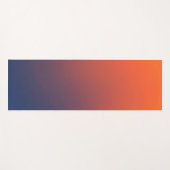 Midnight Ember Gradient Yogamatte (Vorderseite (Horizontal))