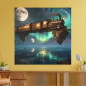 Midnight Express Through the Celestial Realms Leinwanddruck (Insitu (Wohnzimmer))