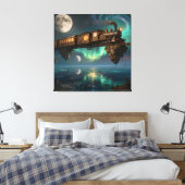 Midnight Express Through the Celestial Realms Leinwanddruck (Insitu (Schlafzimmer))