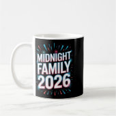 Midnight Family 2026 Fireworks Countdown Unity Spa Kaffeetasse (Links)