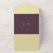 Midnight Fig Wedding script we do All In One Einladung (Außenbereich)