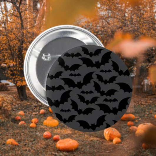 Midnight Fledermausschwarm-Taste – Dunkelgrau & Sc Button