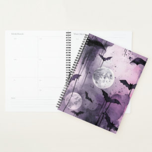 Midnight Flight Gothic Planner Velvet Chaos Cove Planer