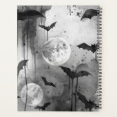 Midnight Flight Gothic Planner | Velvet Chaos Cove Planer (Rückseite)
