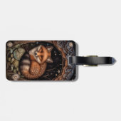 Midnight Fox Wallet Case Gepäckanhänger (Rückseite horizontal)
