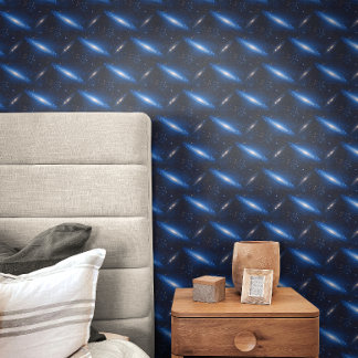 Midnight Galaxy Reverie | Luxuriöser Raum für Airb Tapete