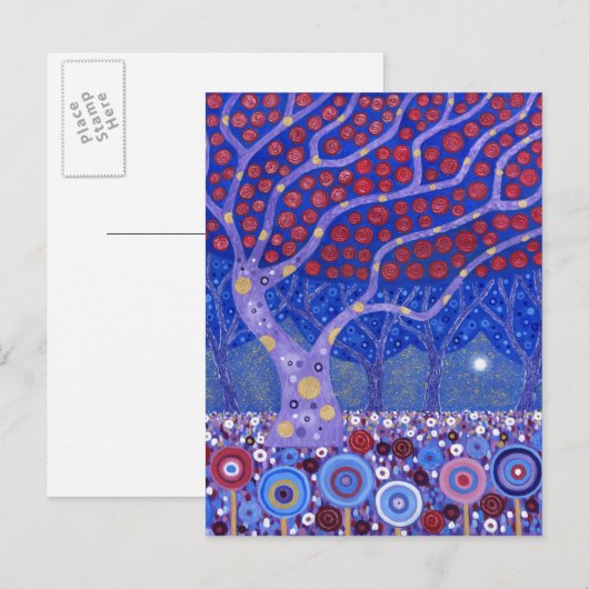 Midnight Garden 2010 Postkarte (Vorne/Hinten)