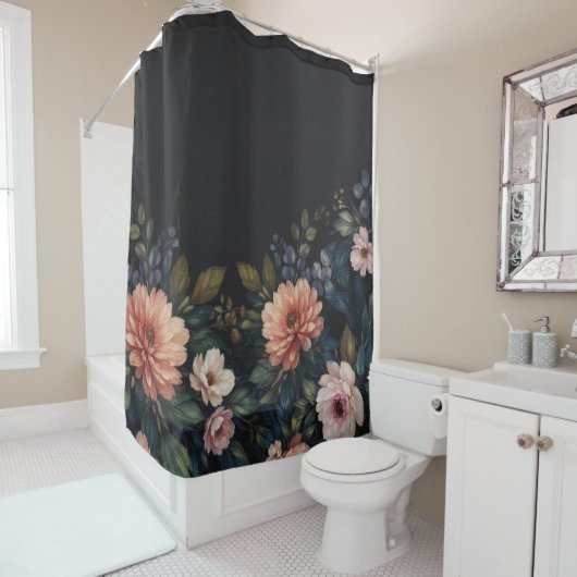 Midnight Garden Duschvorhang (Beispiel)