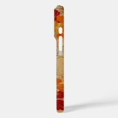 Midnight Garden Hawaiian Imitats Wood Red Case-Mate iPhone Hülle (Rückseite / Links)