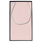 Midnight Garden Line Soft Pink Kleine Geschenktüte (Rückseite)