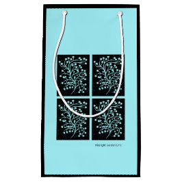 Midnight Garden Line Turquoise Mist Kleine Geschenktüte