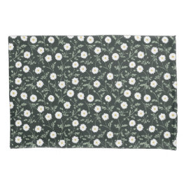Midnight Garden Modern Farmhouse Daisy Pattern Kissenbezug
