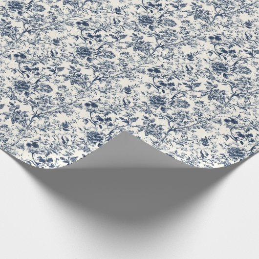 Midnight Garden Toile Geschenkpapier (Ecke)